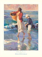 Looking for Treasures Fine Art Print