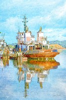 Harbor Tug Fine Art Print