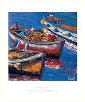 Barche All'Ormeggio Fine Art Print