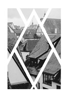 Rothenburg Housetops Fine Art Print