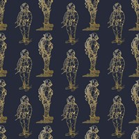 Gold Diver Framed Print