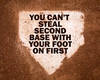 Second Base Fine Art Print