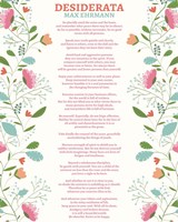 Decorative Desiderata Fine Art Print