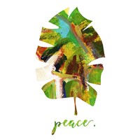 Peace Leaf Fine Art Print