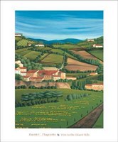 View to the Chianti Hills Fine Art Print