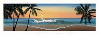 Elena Panizza - Tropical Sunset Size 54.5x19.25 Fine Art Print