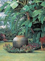 Tropical Garden I Fine Art Print