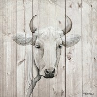 January Cow I Fine Art Print
