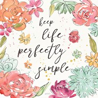 Floral Fashion VI Fine Art Print