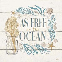 Golden Sea IV Fine Art Print