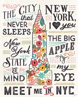 Travel Blossoms II Light Fine Art Print