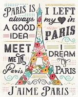 Travel Blossoms I Light Fine Art Print