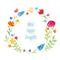 Watercolor Words I Fine Art Print