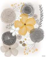 Yellow Floral II Fine Art Print