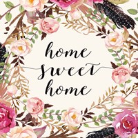 Home Sweet Home - Sq. Fine Art Print