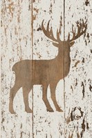 Deer in Reverse Fine Art Print