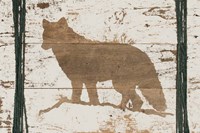 Coyote in Reverse Fine Art Print