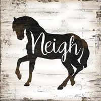 Farmhouse Horse Framed Print