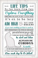 Life Tips - Cats Fine Art Print