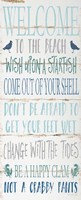 Welcome to the Beach Fine Art Print