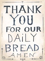 Daily Bread Fine Art Print
