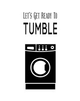 Let's Get Ready To Tumble - White Fine Art Print