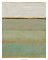 Verdant Field II Framed Print