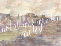 Adventure Typography IV Fine Art Print