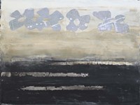 Stenciled Posies VI Fine Art Print