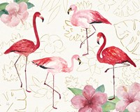 Tropical Fun Bird VIII Fine Art Print