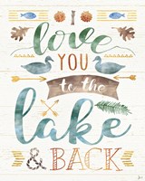 Lake Love II Fine Art Print