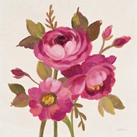 English Garden III Stem Fine Art Print