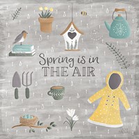 Smitten With Spring I Framed Print