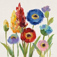 Wild Garden I Framed Print