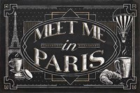 Vive Paris IV Framed Print