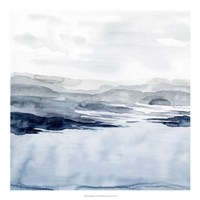 Faded Horizon I Framed Print