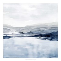 Faded Horizon II Framed Print