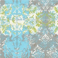 Decorative Overlay I Framed Print