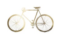 Gold Foil Bicycle Fine Art Print