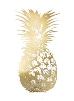 Gold Foil Pineapple I Fine Art Print