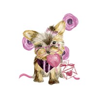 Valentine Puppy VI Fine Art Print