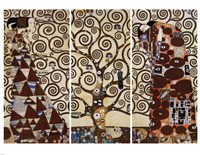 Tree of Life, c.1909  (triptych) Fine Art Print
