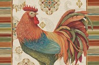 Rooster Rainbow IA Fine Art Print