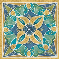 Free Bird Mexican Tiles II Framed Print