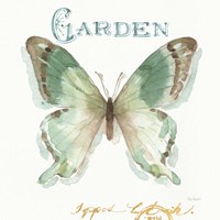 My Greenhouse Butterflies III Fine Art Print