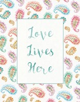 Rainbow Seeds Love Lives Fine Art Print