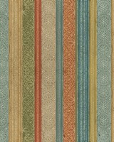 Tribal Dots Color Pattern Fine Art Print