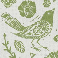 Nordic Woodcut VII Master Fine Art Print