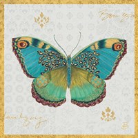 Bohemian Wings Butterfly I Fine Art Print