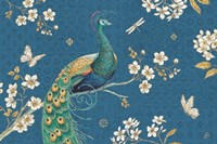 Ornate Peacock III Master Framed Print